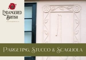 Pargeting, Stucco & Scagliola